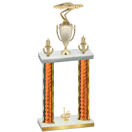 Double Orange Glacier First Place Cars Trophy