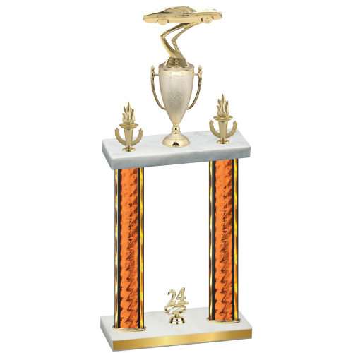 Double Orange Glacier Year Cars Trophy