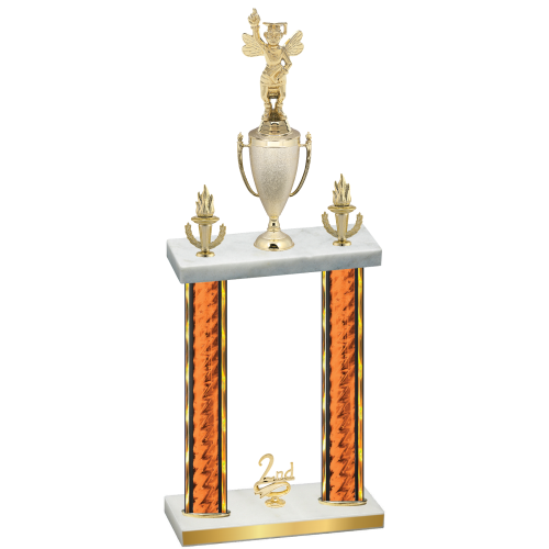 Double Orange Glacier Second Place Academics Trophy