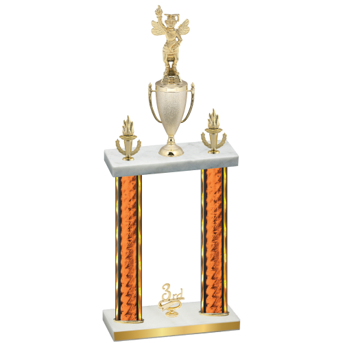Double Orange Glacier Third Place Academics Trophy