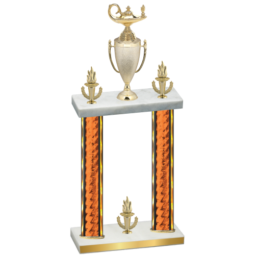 Double Orange Glacier Victory Academics Trophy