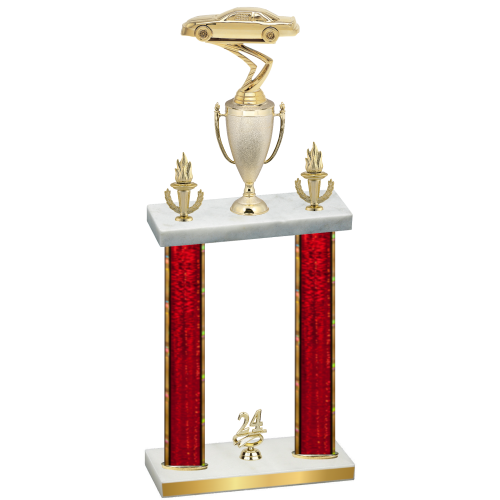 Double Red Glacier Year Cars Trophy