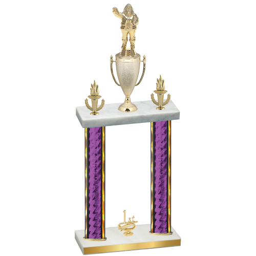 Double Purple Glacier First Place Holiday Trophy