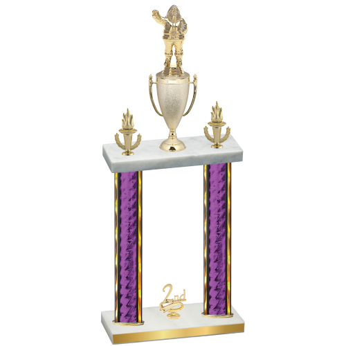 Double Purple Glacier Second Place Holiday Trophy