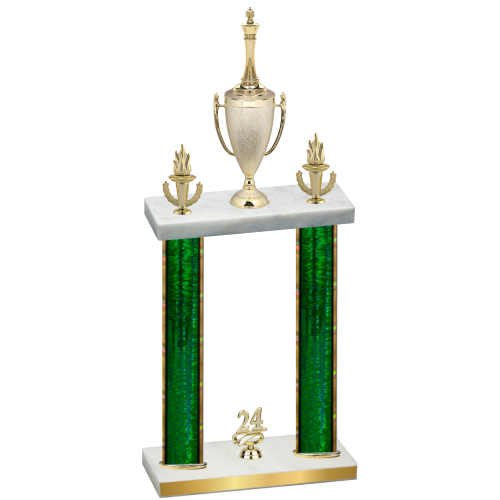 Double Green Glacier Year Chess Trophy