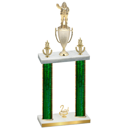 Double Green Glacier Second Place Holiday Trophy