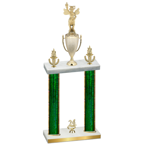 Double Green Glacier Year Academics Trophy