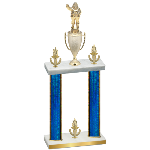 Double Blue Glacier Victory Holiday Trophy