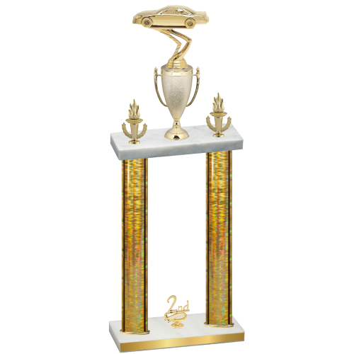 Double Gold Glacier Second Place Cars Trophy
