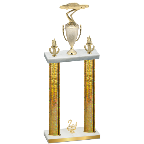 Double Gold Glacier Second Place Cars Trophy