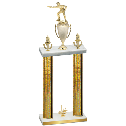 Double Gold Glacier First Place Shooter Trophy