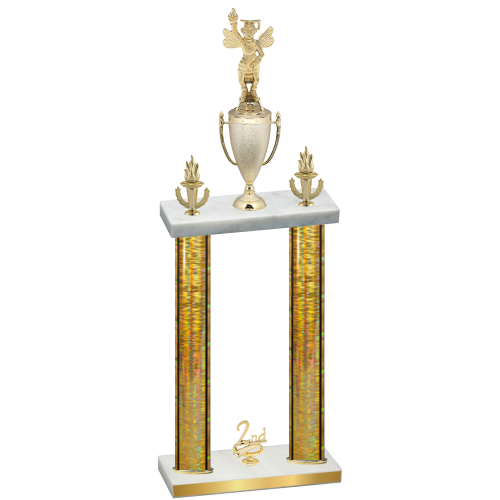 Double Gold Glacier Second Place Academics Trophy