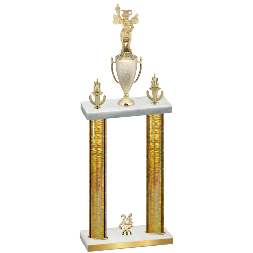 Double Gold Glacier Year Academics Trophy
