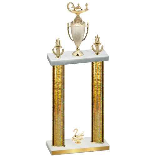 Double Gold Glacier Second Place Academics Trophy