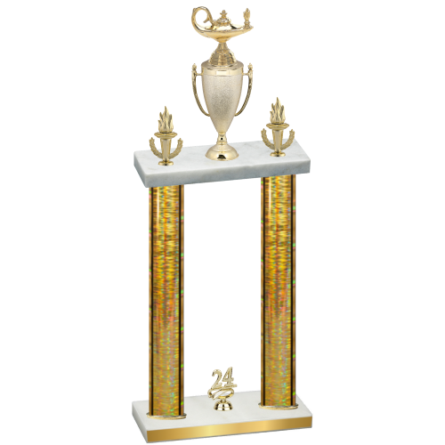 Double Gold Glacier Year Academics Trophy