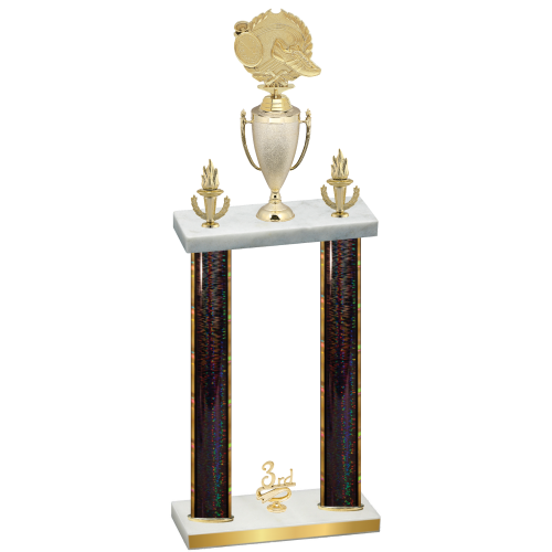 Double Black Glacier Third Place Running Trophy