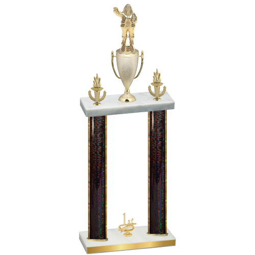Double Black Glacier First Place Holiday Trophy
