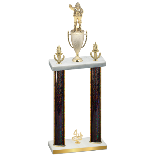 Double Black Glacier Fourth Place Holiday Trophy