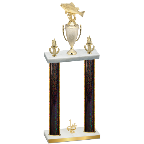Double Black Glacier First Place Fishing Trophy