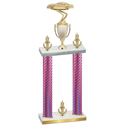 Double Pink Carbon Fiber Victory Cars Trophy