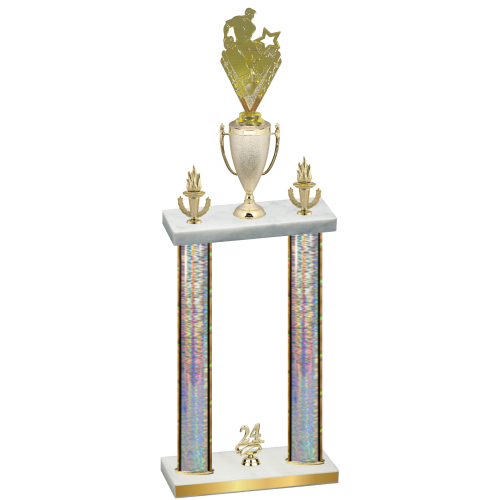 Double Silver Glacier Year Rugby Trophy
