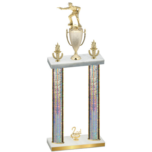 Double Silver Glacier Second Place Shooter Trophy