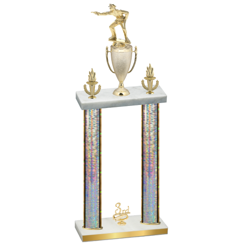 Double Silver Glacier Third Place Shooter Trophy