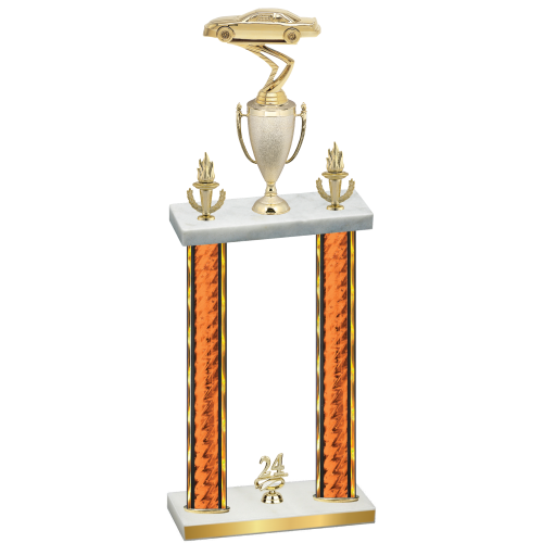 Double Orange Glacier Year Cars Trophy