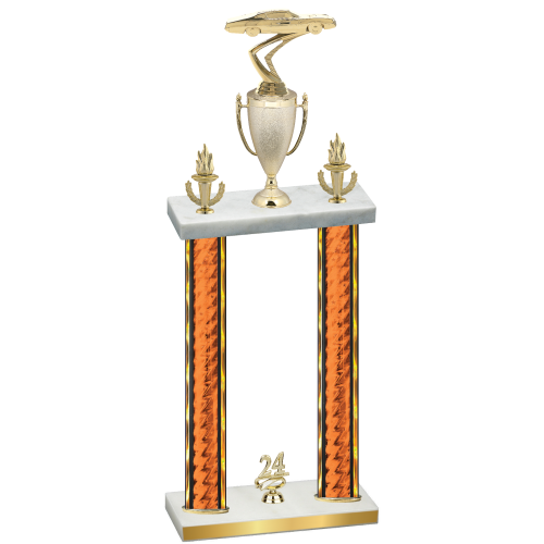 Double Orange Glacier Year Cars Trophy