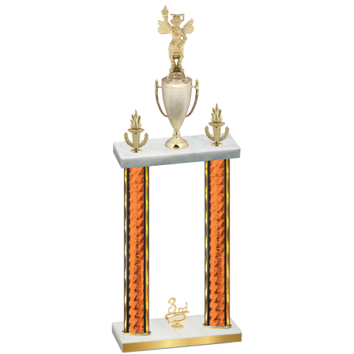 Double Orange Glacier Third Place Academics Trophy