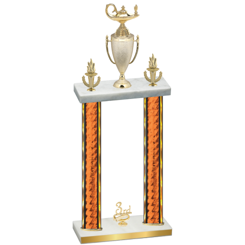 Double Orange Glacier Third Place Academics Trophy