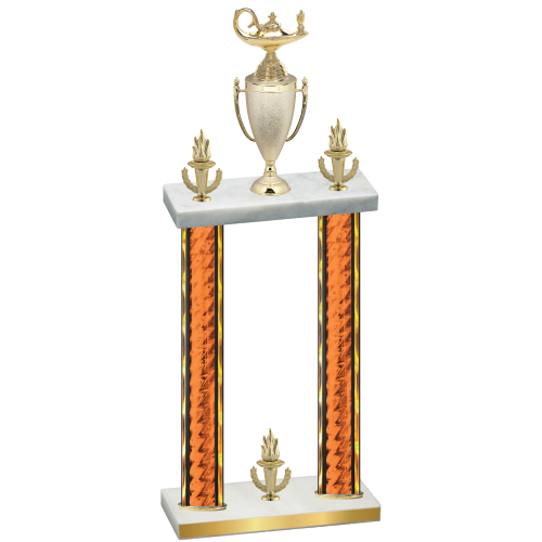 Double Orange Glacier Victory Academics Trophy