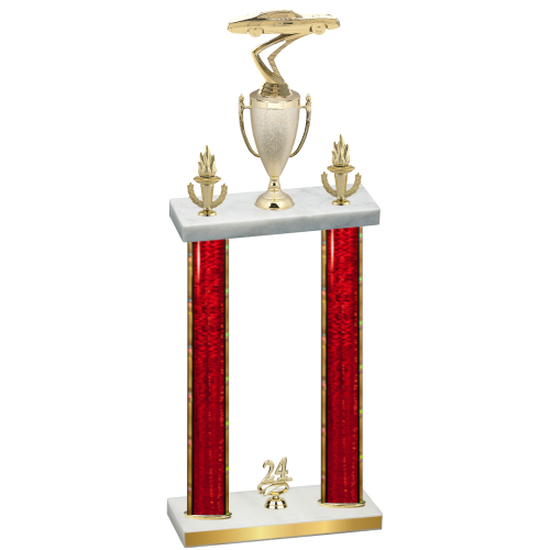 Double Red Glacier Year Cars Trophy