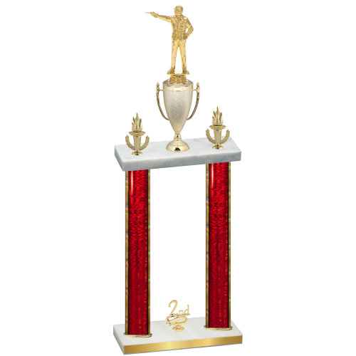 Double Red Glacier Second Place Shooter Trophy