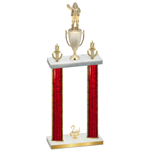 Double Red Glacier Second Place Holiday Trophy