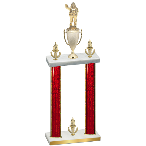 Double Red Glacier Victory Holiday Trophy