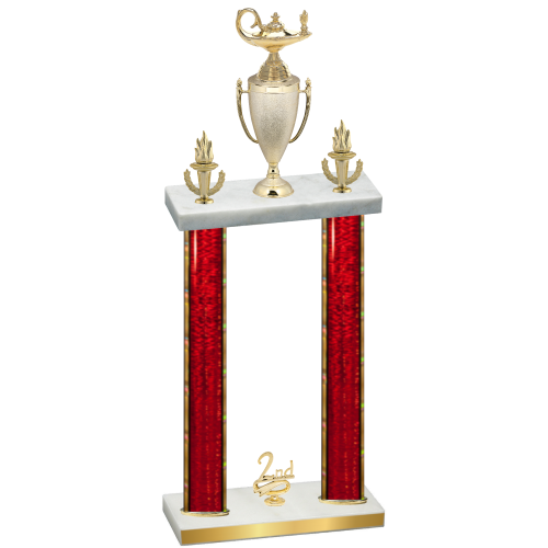 Double Red Glacier Second Place Academics Trophy