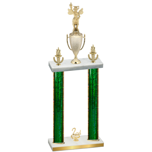 Double Green Glacier Second Place Academics Trophy