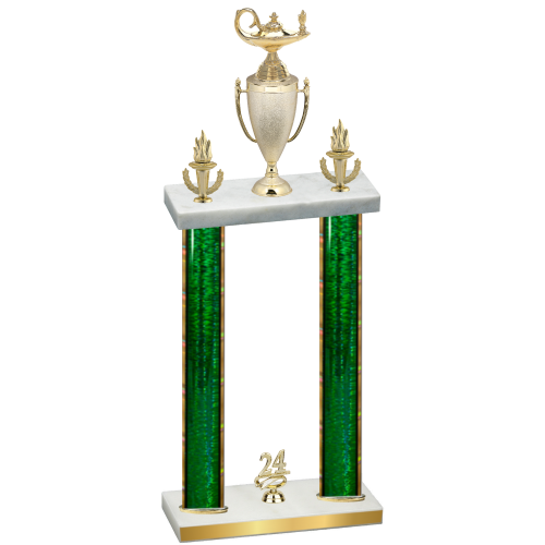 Double Green Glacier Year Academics Trophy