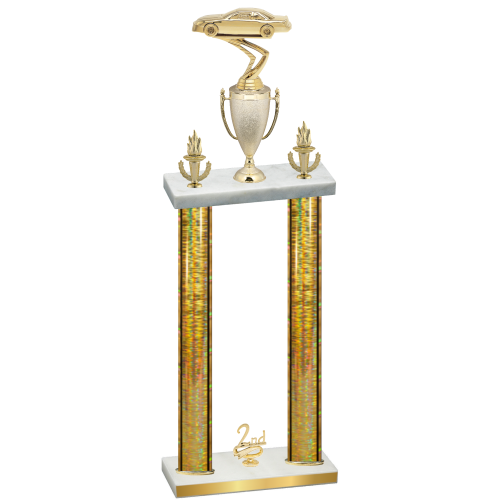 Double Gold Glacier Second Place Cars Trophy