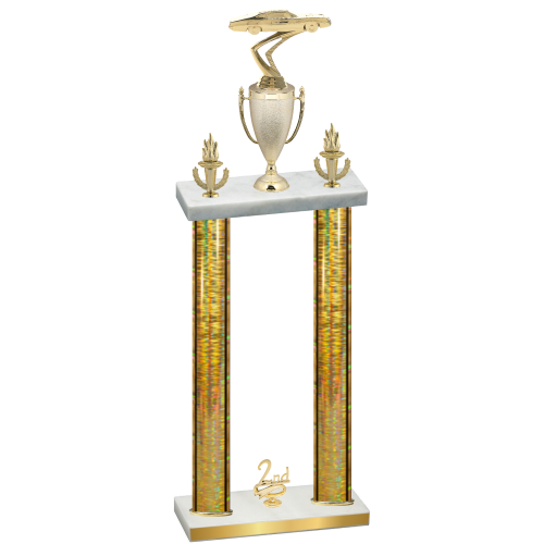 Double Gold Glacier Second Place Cars Trophy