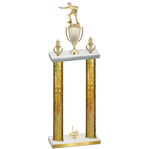 Double Gold Glacier First Place Shooter Trophy