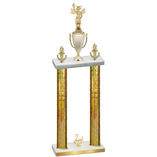 Double Gold Glacier Second Place Academics Trophy