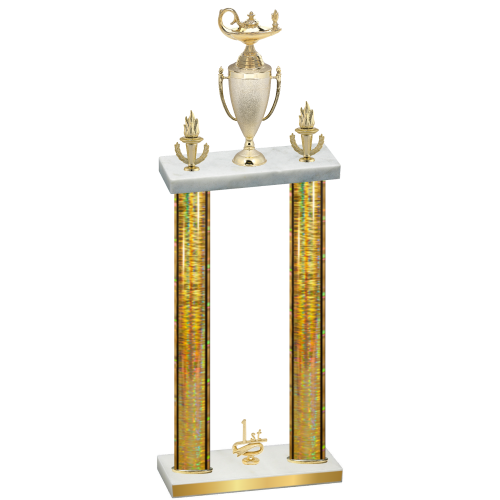 Double Gold Glacier First Place Academics Trophy