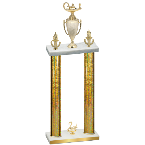 Double Gold Glacier Second Place Academics Trophy