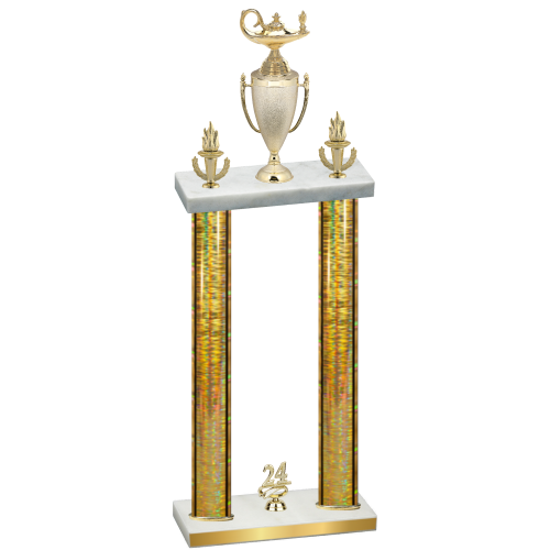 Double Gold Glacier Year Academics Trophy