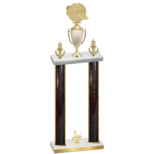 Double Black Glacier Third Place Running Trophy