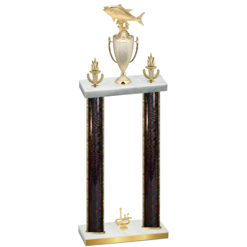 Double Black Glacier First Place Fishing Trophy