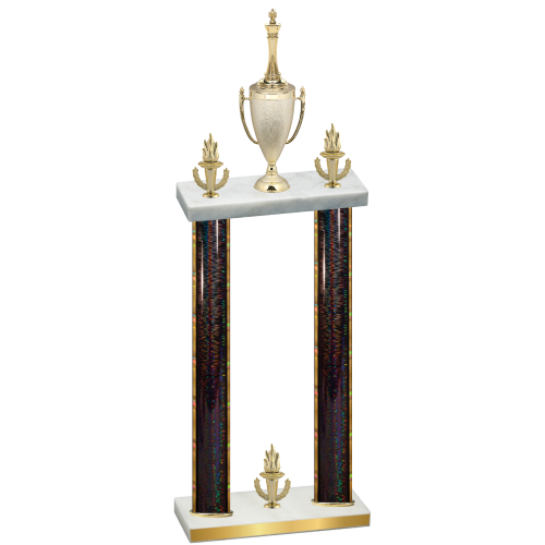 Double Black Glacier Victory Chess Trophy