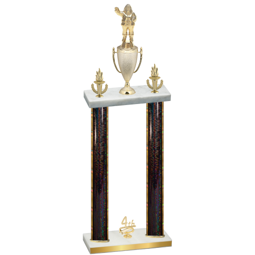 Double Black Glacier Fourth Place Holiday Trophy